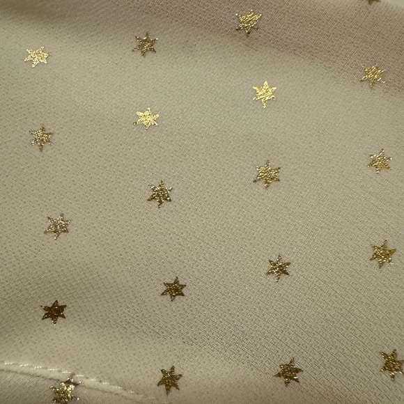 Michael Kors Semi Sheer Blouse with Ruffle Shoulders Detail - Picture 5 of 5